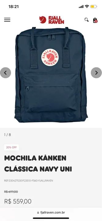Mochila Fjallraven Kanken - Foto 2