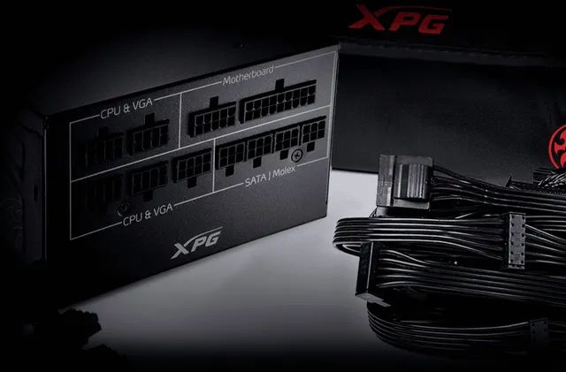 Fonte XPG Core Reactor, 850W, 80 Plus Gold, Modular, com cabo, Preto (LACRADA) - Foto 3