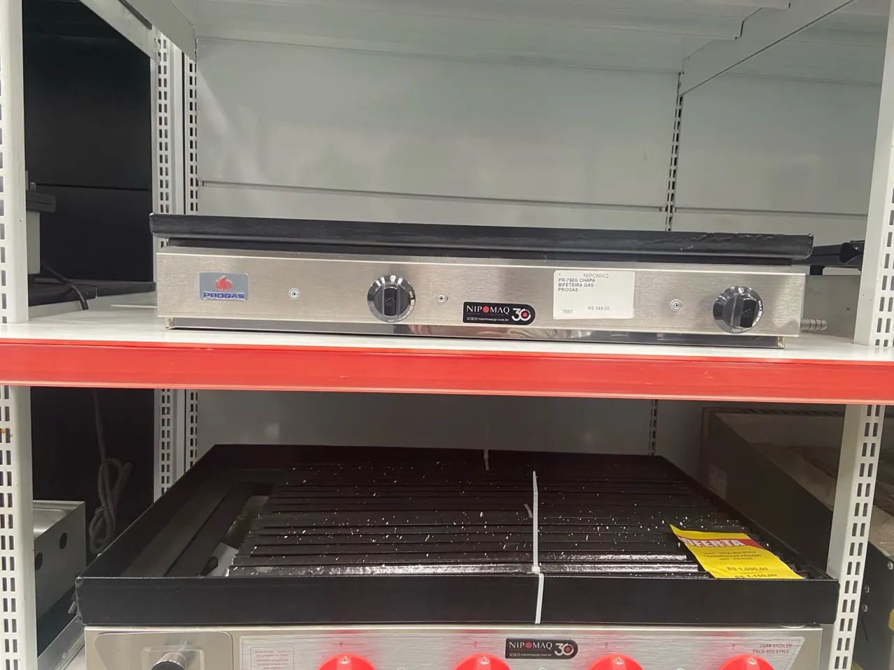 CHAPA BIFETEIRA GÁS PR-750G - PROGAS 