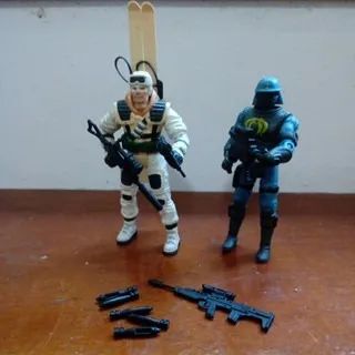 ? G.I. Joe Frostbite x Neo-Viper (2001) - Completo e Conservado! ? - Foto 2