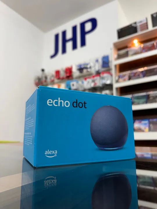Amazon Alexa Echo Dot 5ª Geração Azul - Novo - Parcela Sem Juros - Loja Física Curitiba 