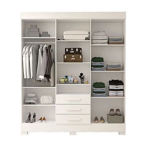 Guarda Roupa 6 Portas Debora, 100% MDF - ACP Moveis - Foto 5