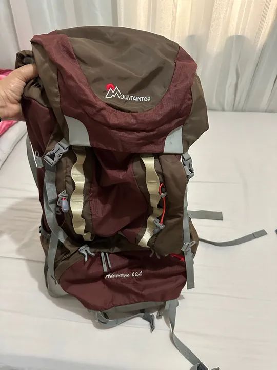 Mochila de Trilha Mountaintop Adventure 60L