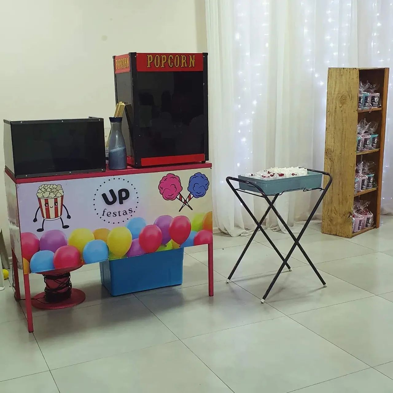 Barraca de pipoca e algodão-doce  - Foto 4