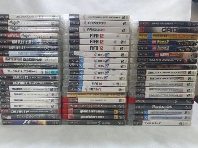 Jogos Originais para Playstation 3 (1 por R$ 30) ou (3 por R$ 60