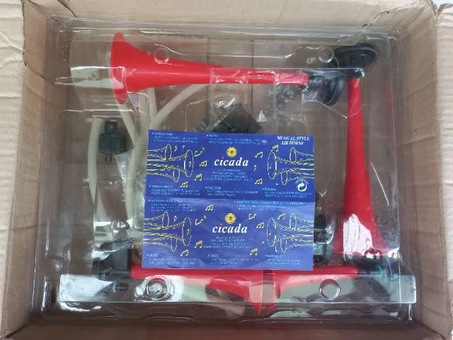 Buzina Musical 5 Cornetas La Cucaracha 12v.