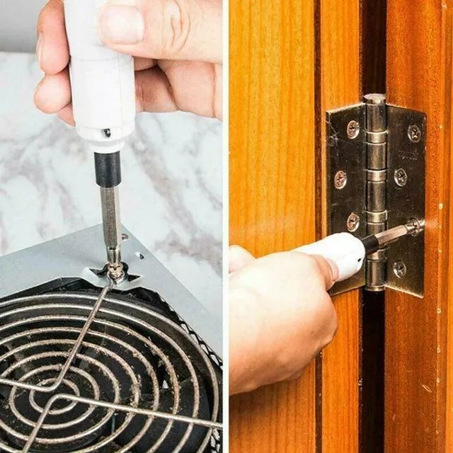Kit Chave de fenda Elétrica Recarregável - Foto 4