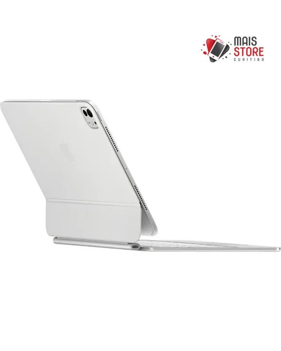 Teclado Apple Magic Keyboard para iPad Pro 11" M4 - Branco (Ingles) (Novo/Lacrado) - Foto 2