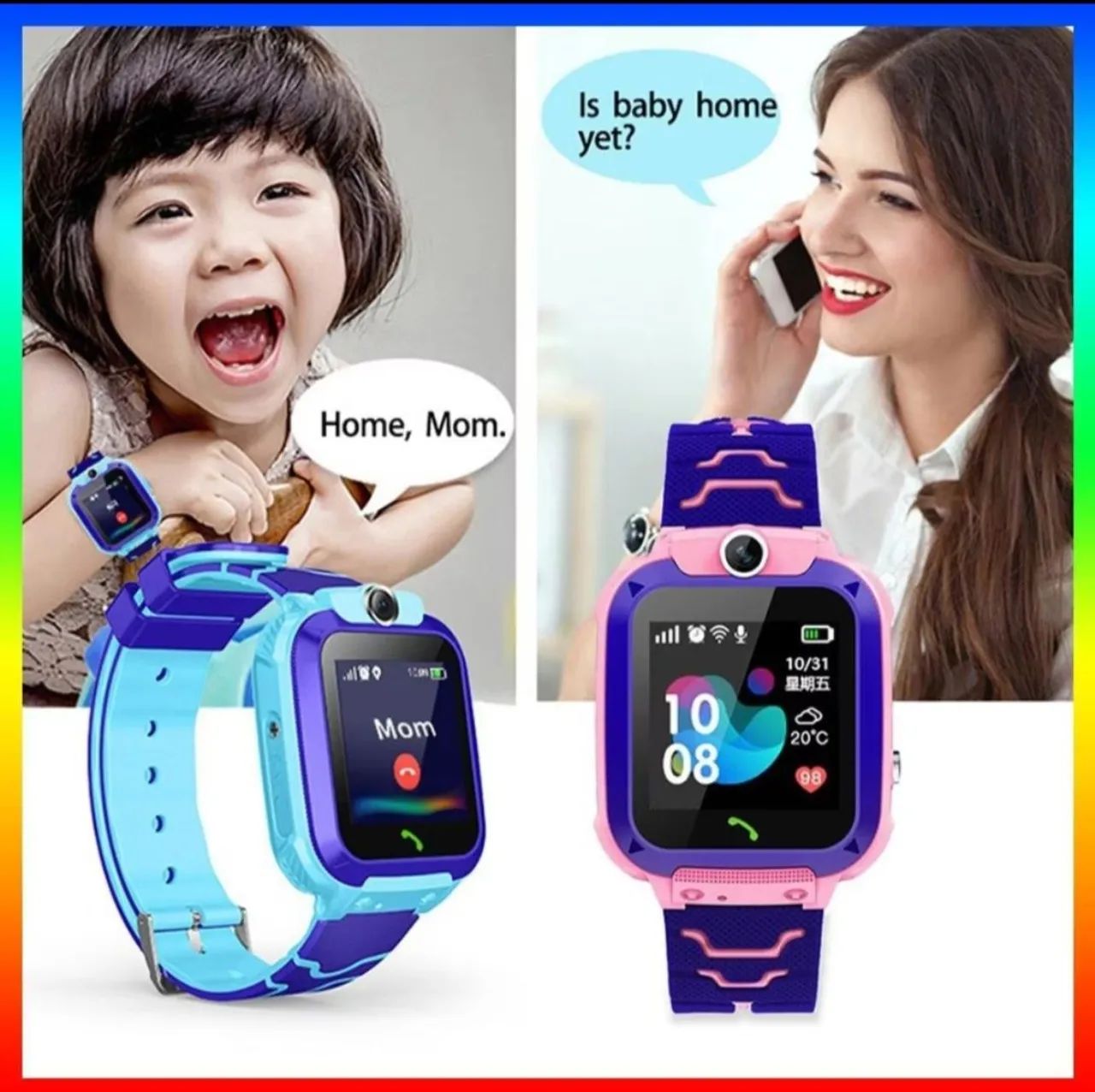 Relógios smartwatch digital infantil GPS E CHIPS  - Foto 2