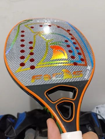 Raquete de beach tennis 3K Kevlar  - Foto 4