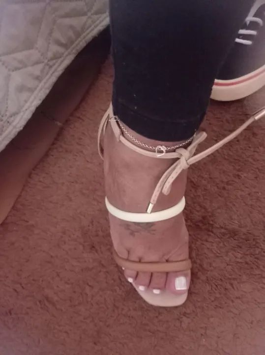 Sandália salto alto  - Foto 3