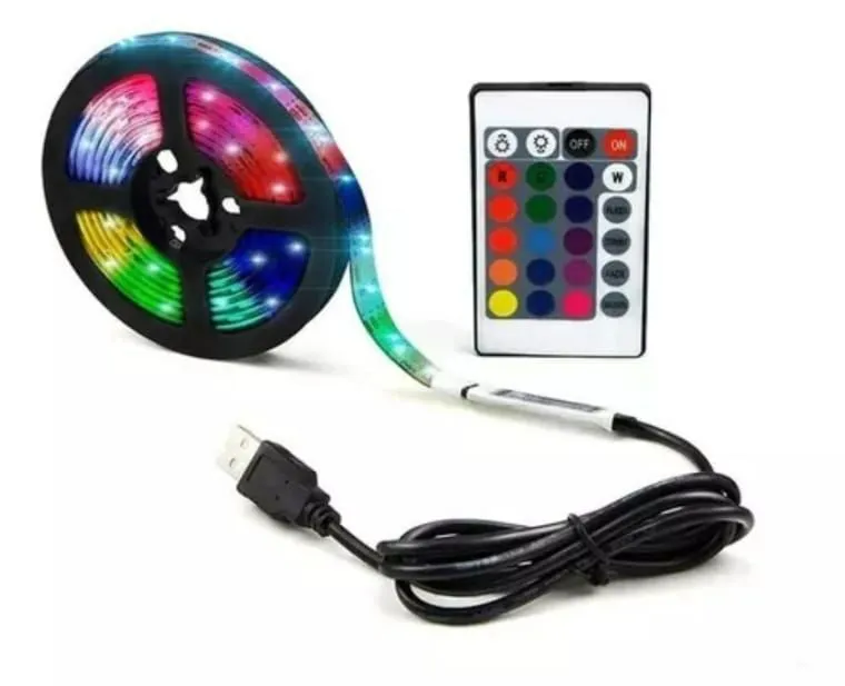Fita de led RGB de 5 metros USB na pronta entrega!!