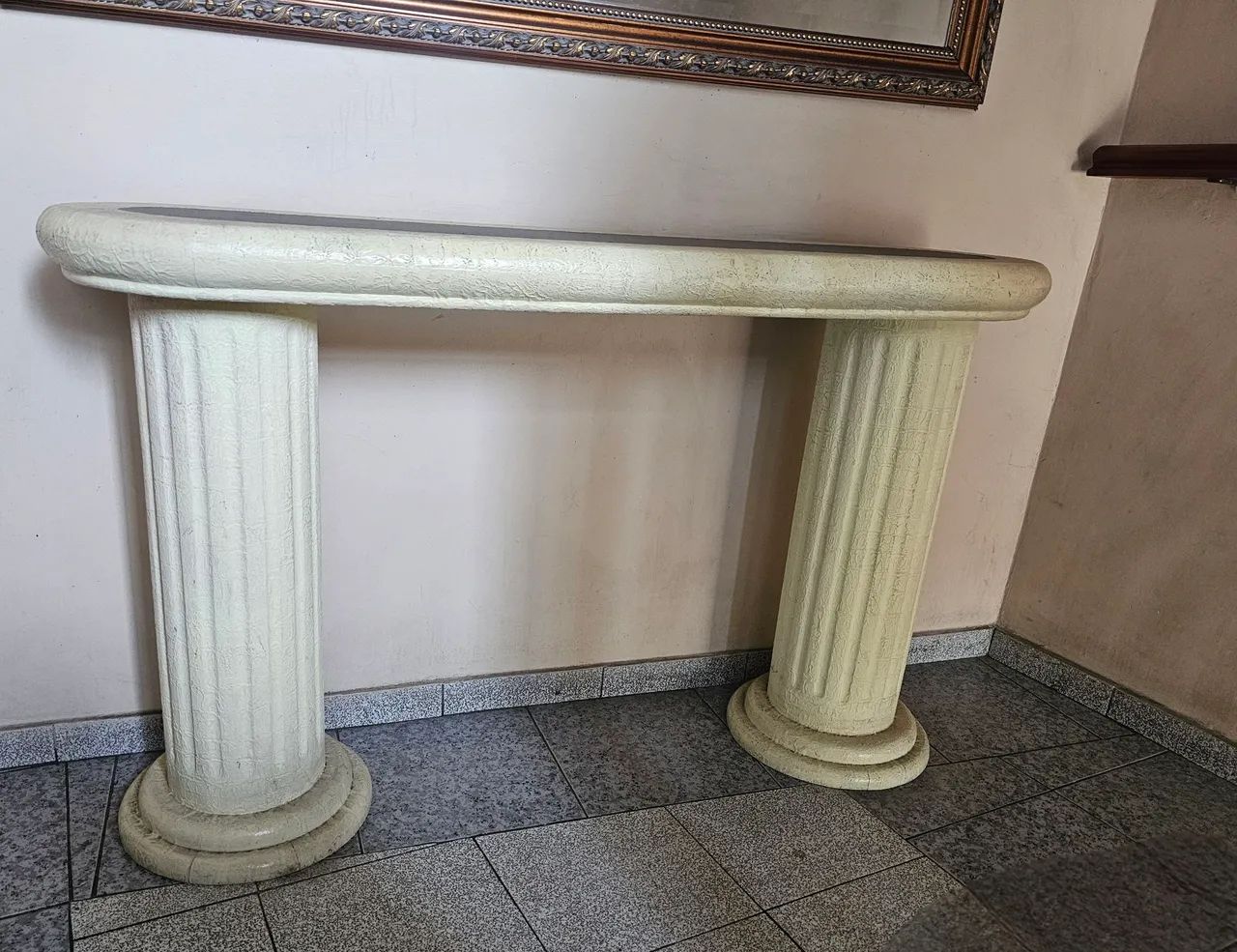 Mesa Console com tampo de vidro - Foto 3