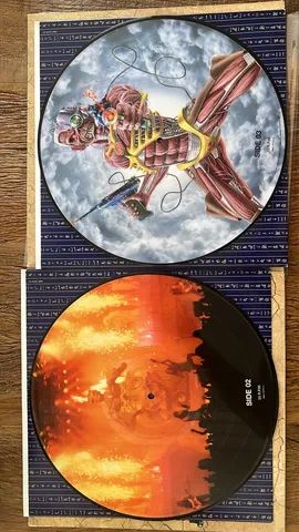 Iron Maiden Somewhere Back in Time Picture Disc Duplo - Foto 3