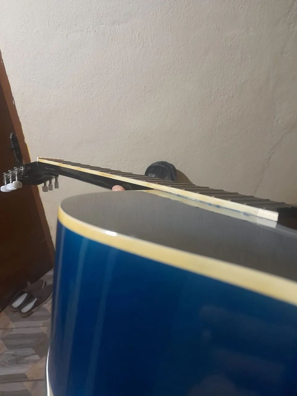 Troco Violão e pedal por Guitarra MG32 - Foto 5