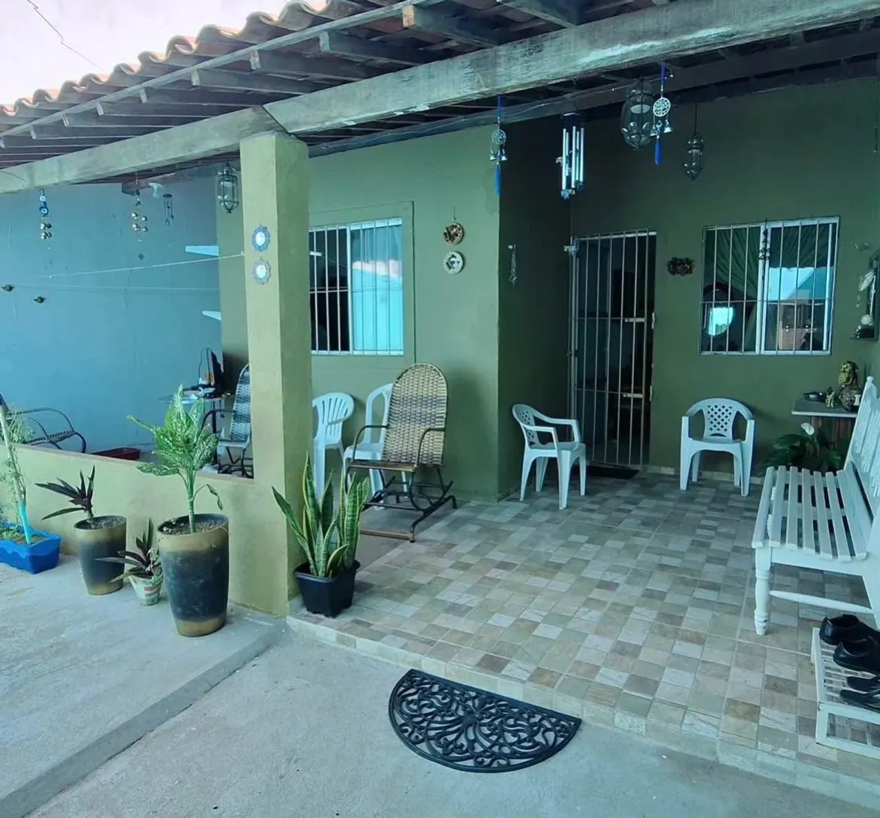 Casa a venda na cremação com quintal e 3/4