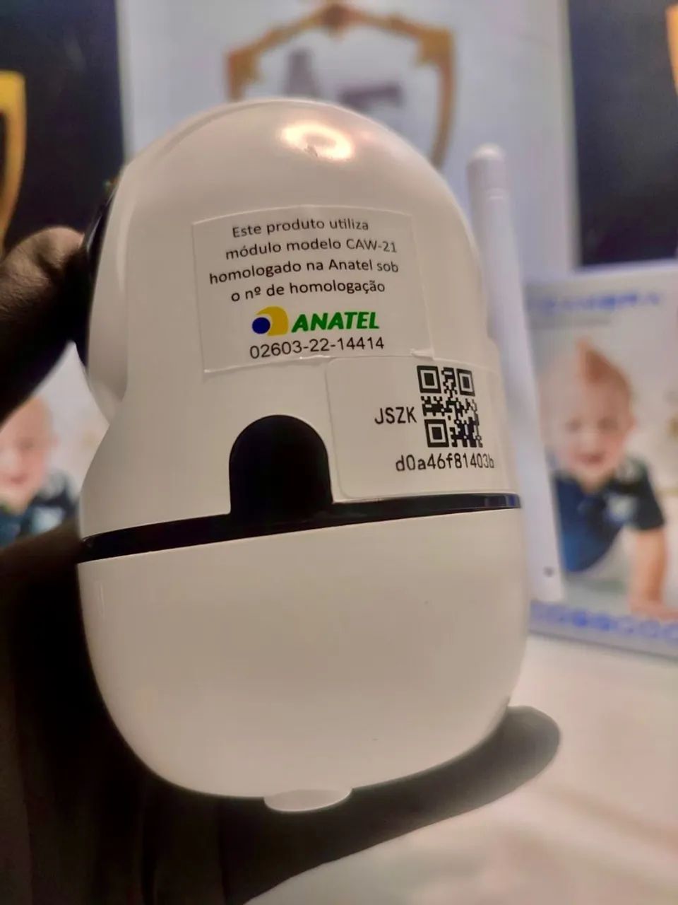 Câmera de Segurança Wifi para Bebês e Pets - Foto 2