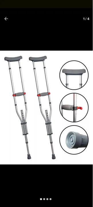 Muleta Axilar 3 em 1 - Nova - Foto 2