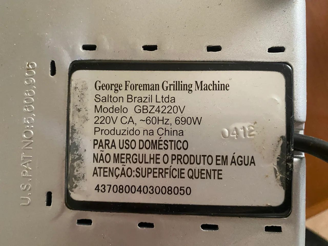 George Foreman 220v - Foto 2