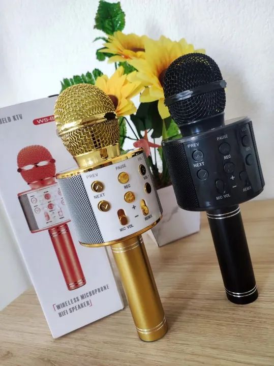 Microfone Karaoke Novo  - Foto 2