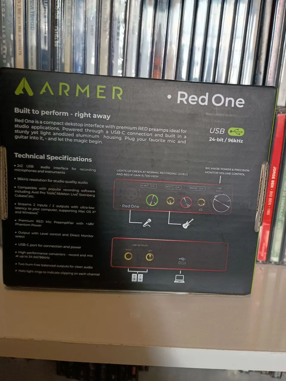 Interface de Áudio Armer - Red One - Foto 6