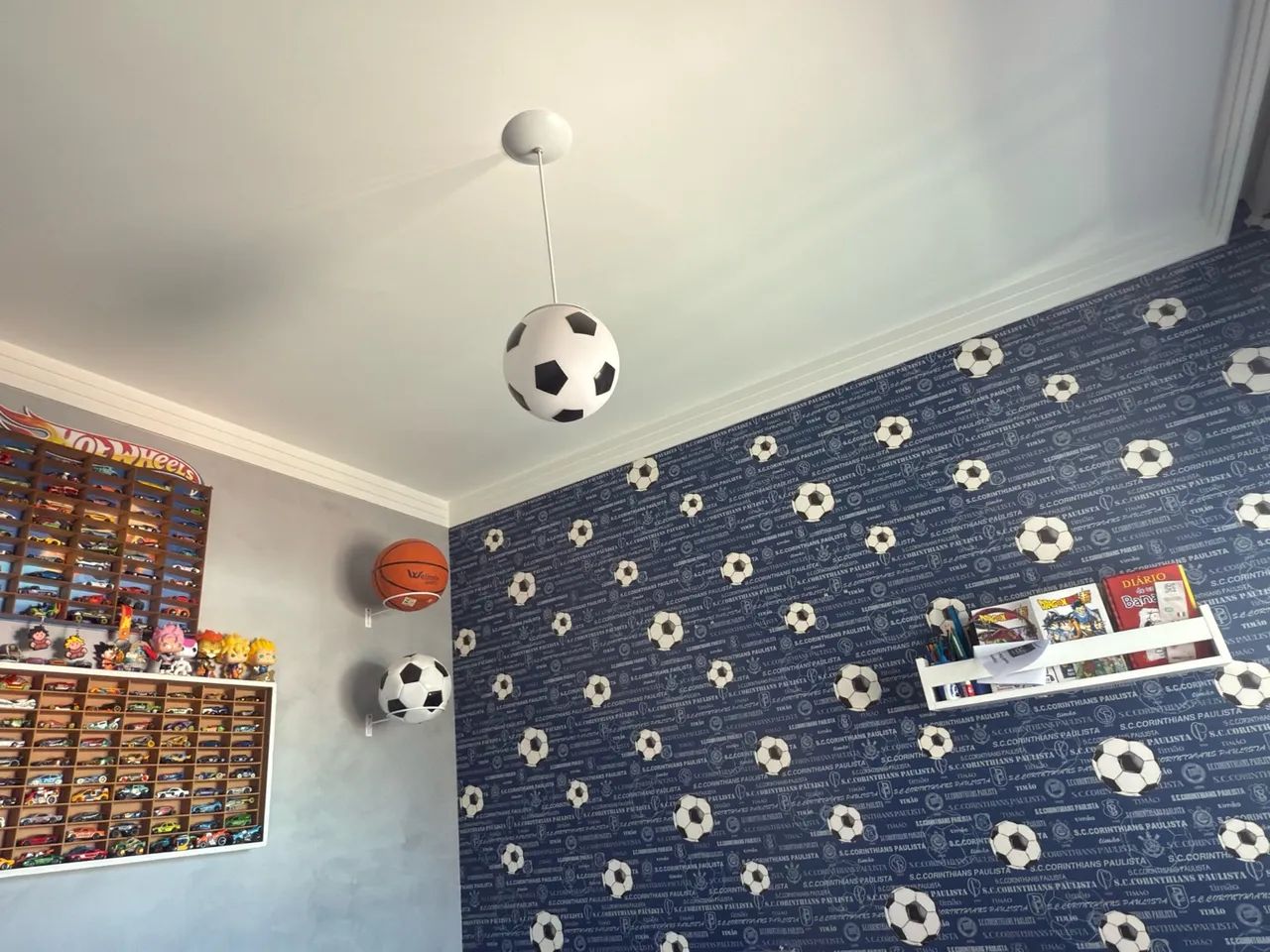 Lustre de bola de futebol  - Foto 4