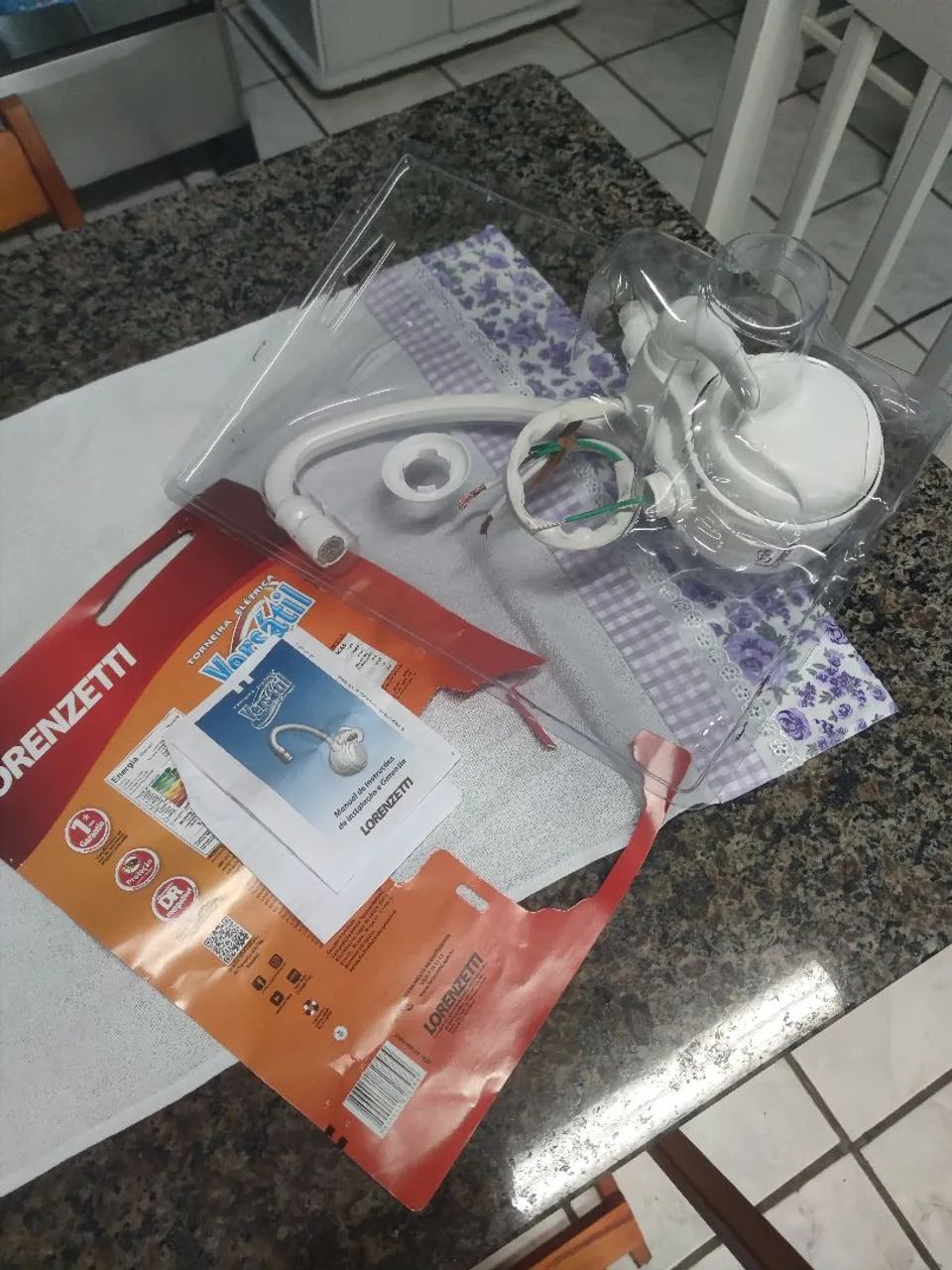 Torneira Elétrica Lorenzetti Versátil Nova