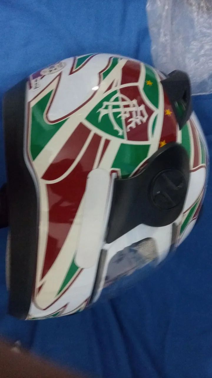 Capacete de moto Pro tork Fluminense - Foto 4