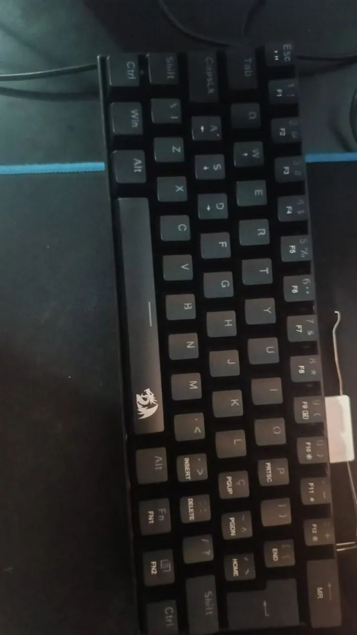 Teclado mecânico redragon lakshimi 60% switch red - Foto 2