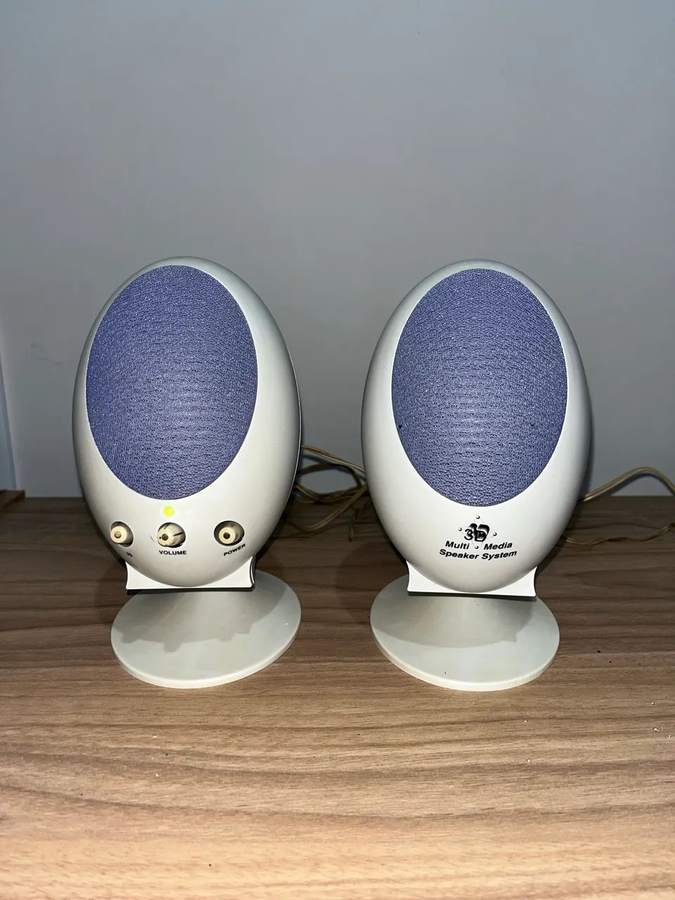 Caixinha de som computador, multimídia speaker 3d, raridade  - Foto 2