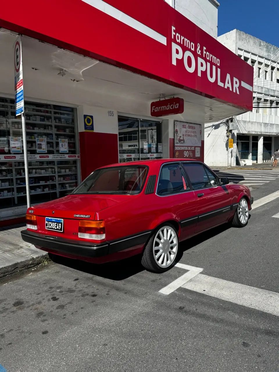 Vendo Chevette DL 1993 Placa Preta Relíquia  - Foto 3