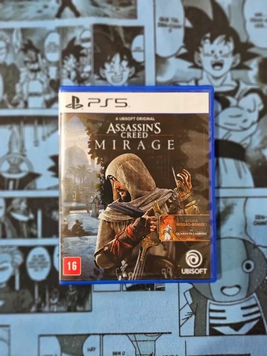 Jogo Ps5 Assassins Creed Mirage Lacrado