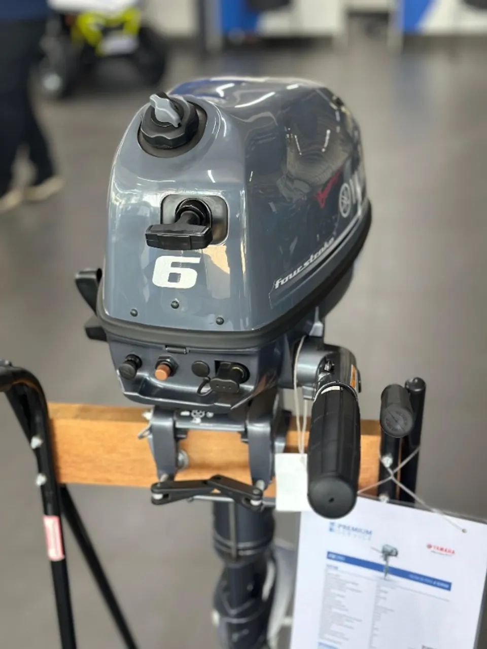 MOTOR YAMAHA 6HP 4 TEMMPOS  - Foto 2