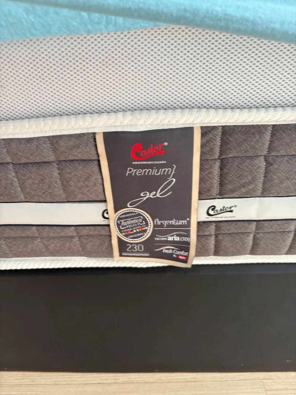 Cama box completa com colchão e cabeceira - Foto 4