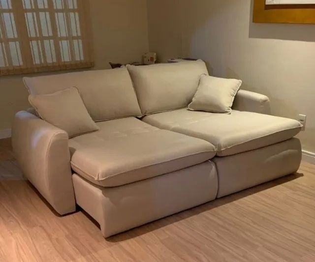Sofá Retrátil Albany 2,40 cm Pronta Entrega