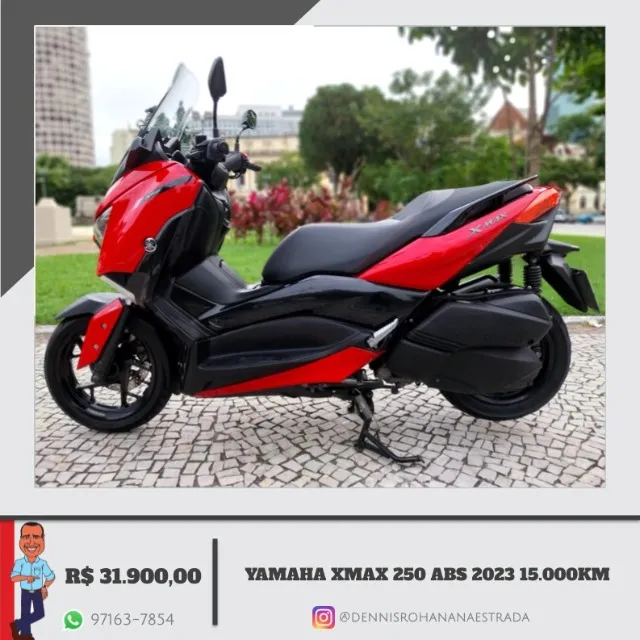 Yamaha Xmax 250 ABS (Muito Nova) Financio em até 48x. Cartão de crédito em até 21x