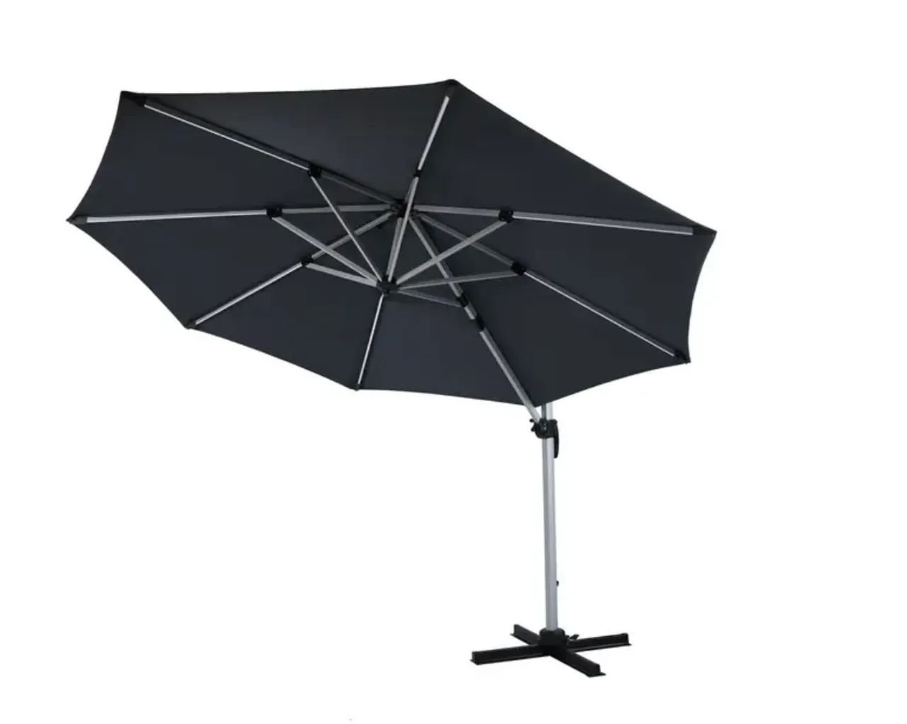 Super Ombrelone lateral com Led 3.00x3.00 - Foto 3