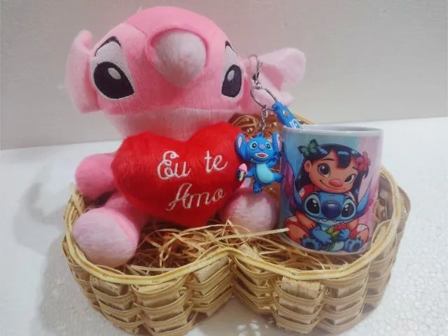 Cesta do Stitch - Cesta para Presente  - Foto 2