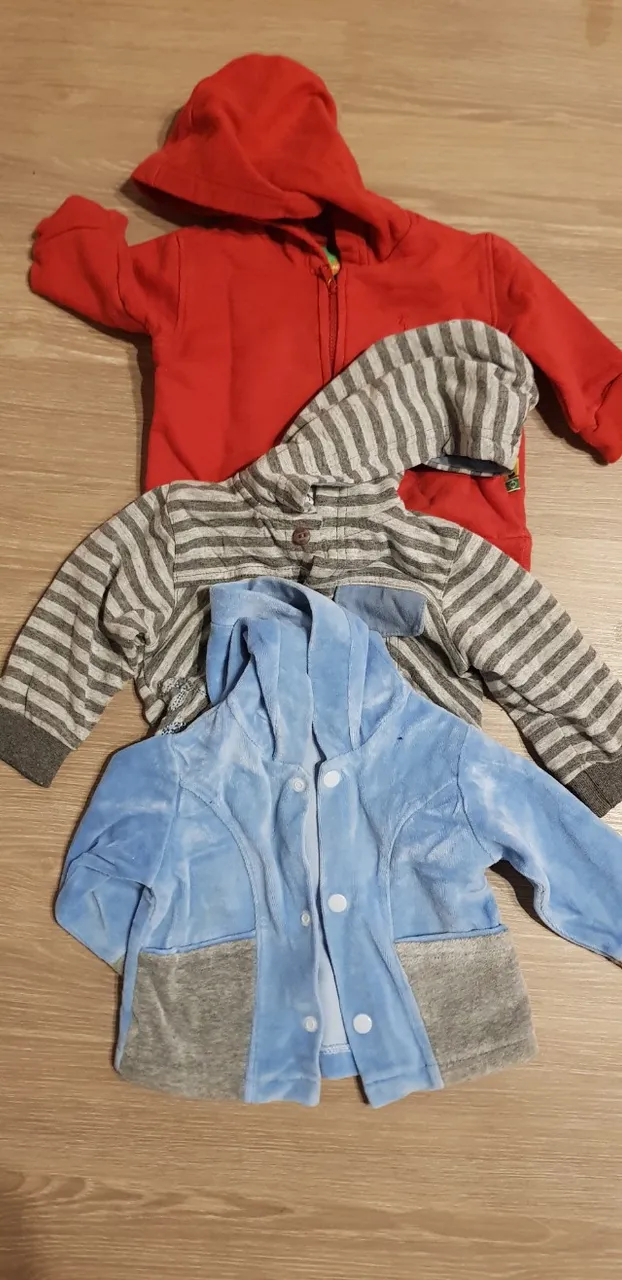 Kit Casaquinhos para Bebê - De 3 a 6 meses