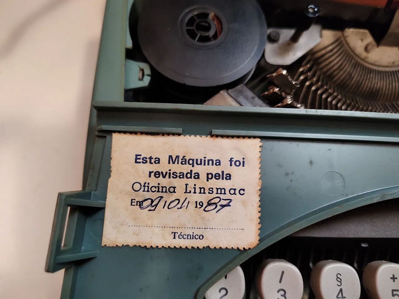 Máquina de escrever - Foto 6