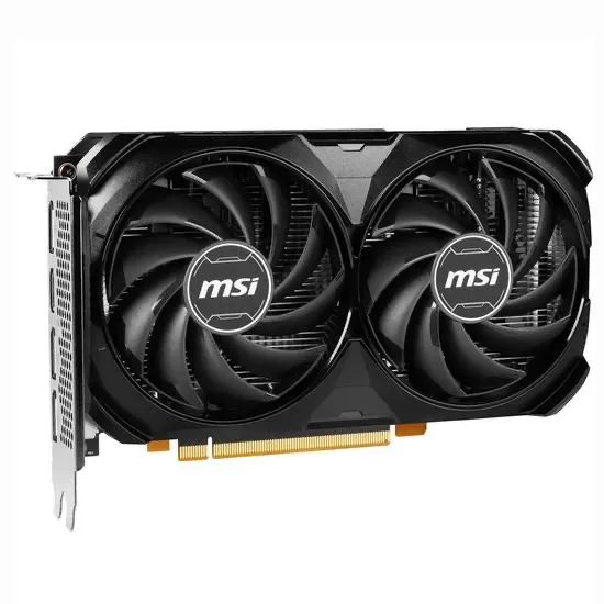 Placa de Vídeo MSI GeForce RTX4060 Ventus 2X Black OC 8GB GDDR6 PCI-Express - Lacrado! - Foto 2