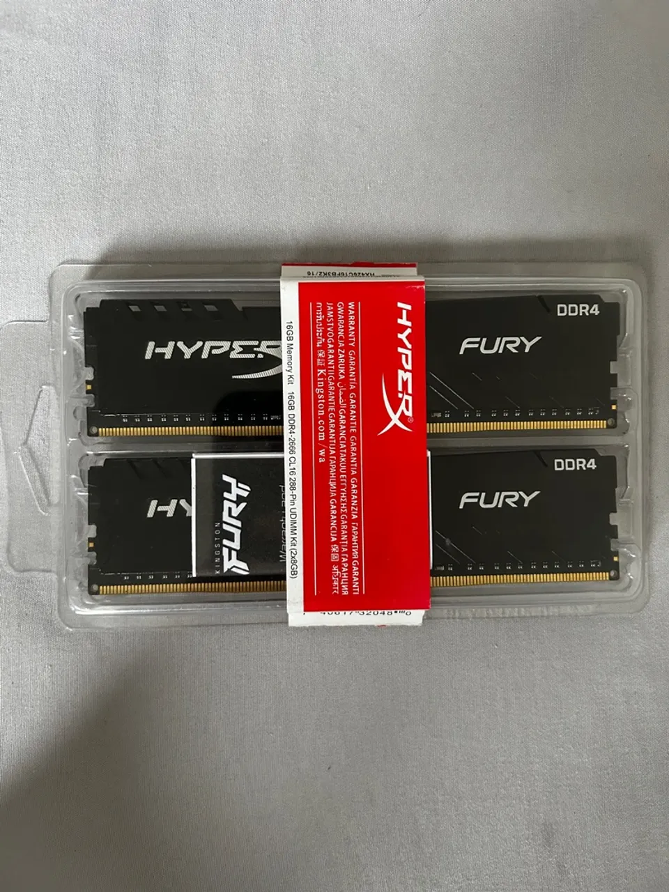 Memória RAM DDR4 HyperX Fury 16GB (2x8GB)