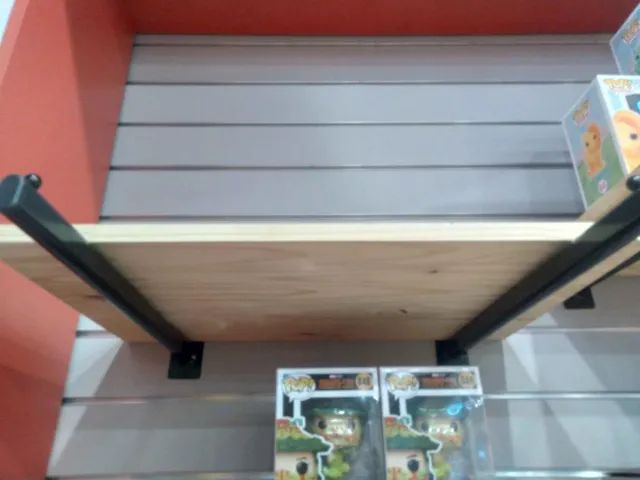 Prateleira pinus pequena em MDF / Madeira Bege 2 cm x 60 cm x 37 cm - Foto 2