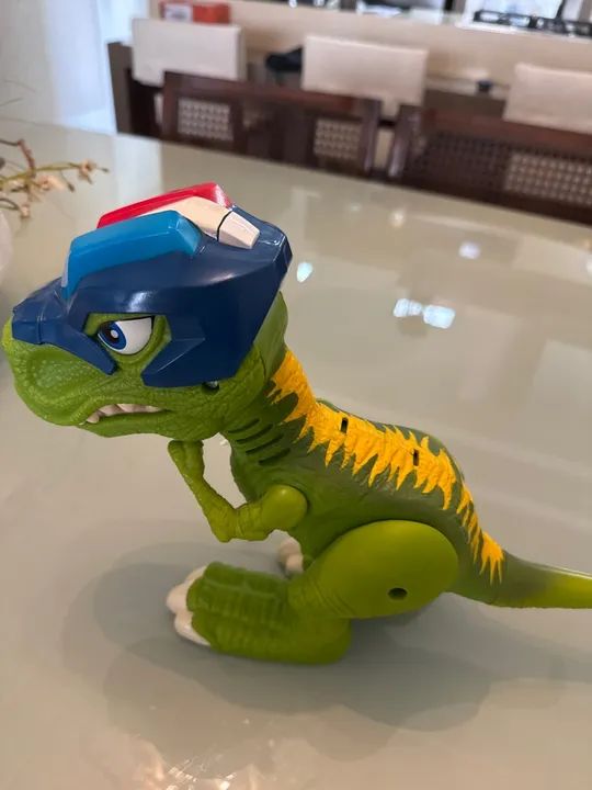 Dinossauro Robô com Som e Luzes - Foto 3