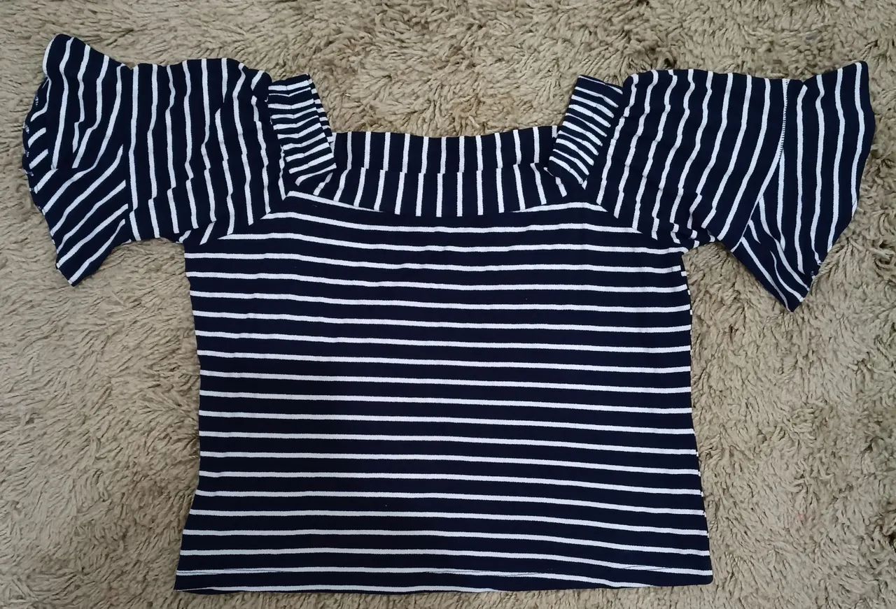 Blusa feminina listrada 