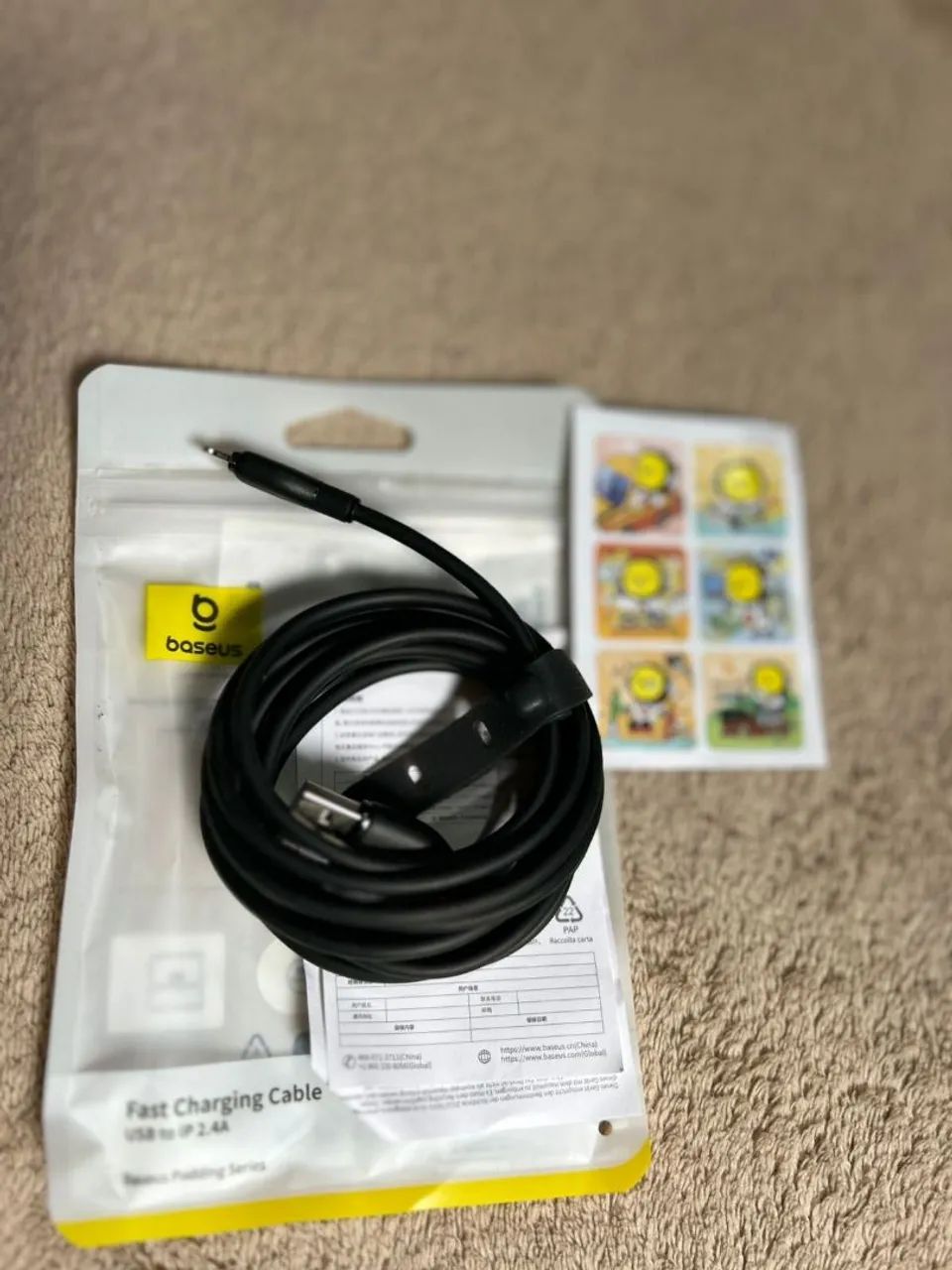 Cabo IPHONE Baseus 2 Metros 