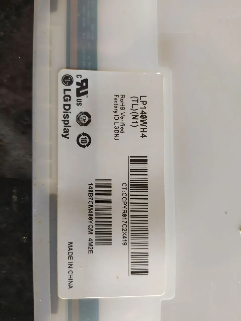 Tela notebook Samsung LP140WH4 - Foto 2