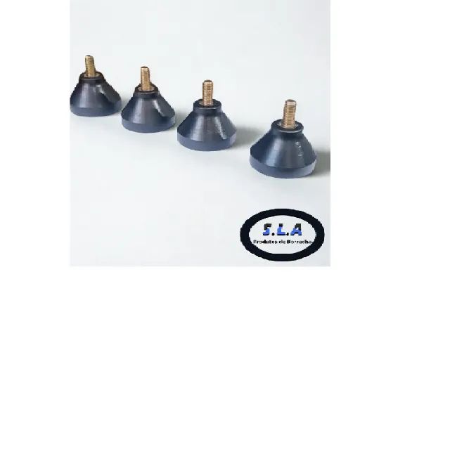 Pé Nivelador Micro 2 M10 Para Maquinas E Equipamentos