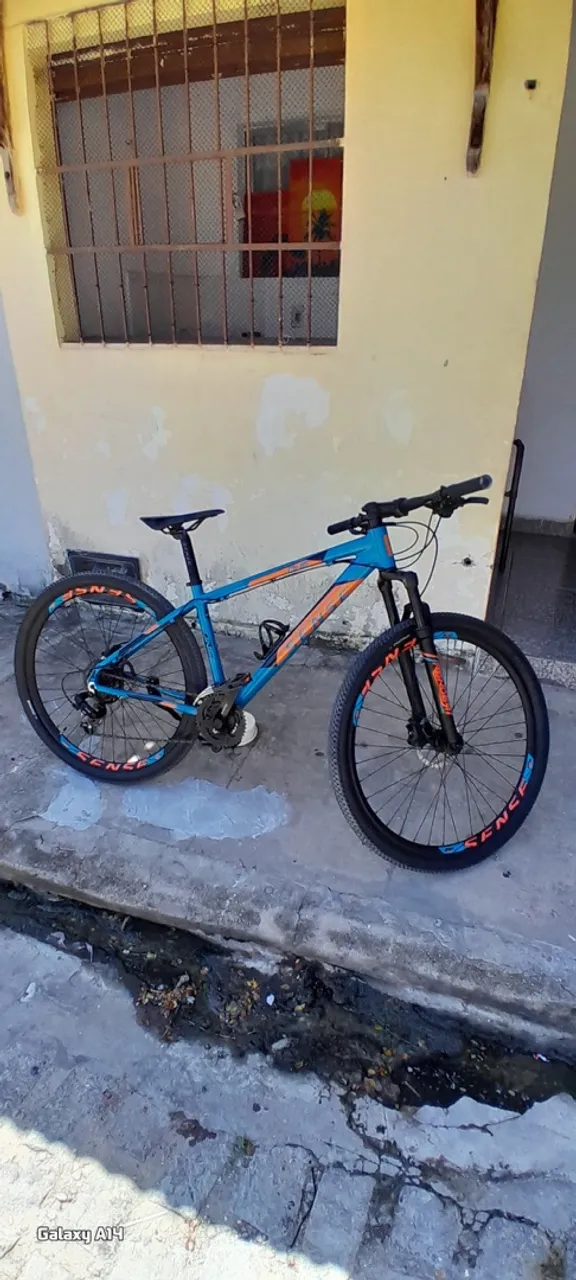 Bike sense one aro 29 quadro 19 semi nova aceito cartão