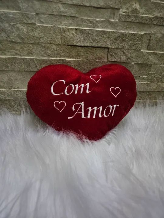 Pelúcia Coração Com Amor - Foto 3